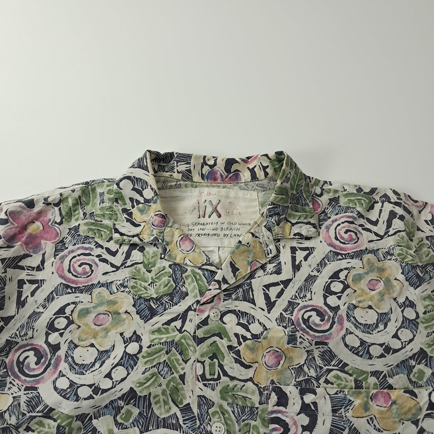 [BUNJANG] Culture Mix 90s Retro Tropical Open Collar Shirt / CK419 XL 믹스 90s 레트로 트로피컬 오픈칼라 반팔 셔츠 남방