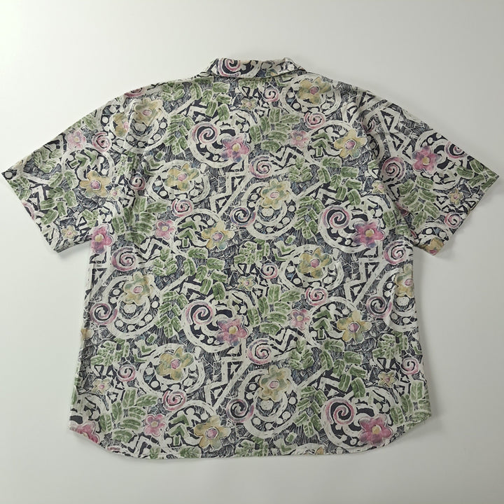 [BUNJANG] Culture Mix 90s Retro Tropical Open Collar Shirt / CK419 XL 믹스 90s 레트로 트로피컬 오픈칼라 반팔 셔츠 남방