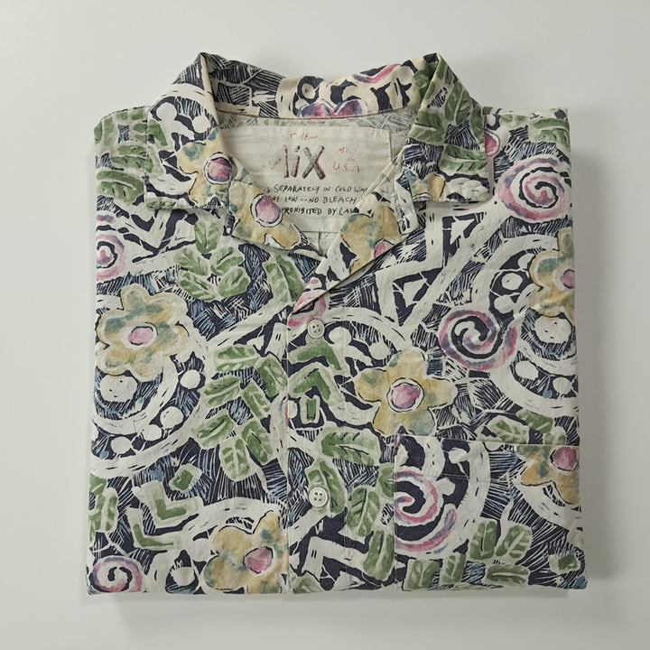 [BUNJANG] Culture Mix 90s Retro Tropical Open Collar Shirt / CK419 XL 믹스 90s 레트로 트로피컬 오픈칼라 반팔 셔츠 남방