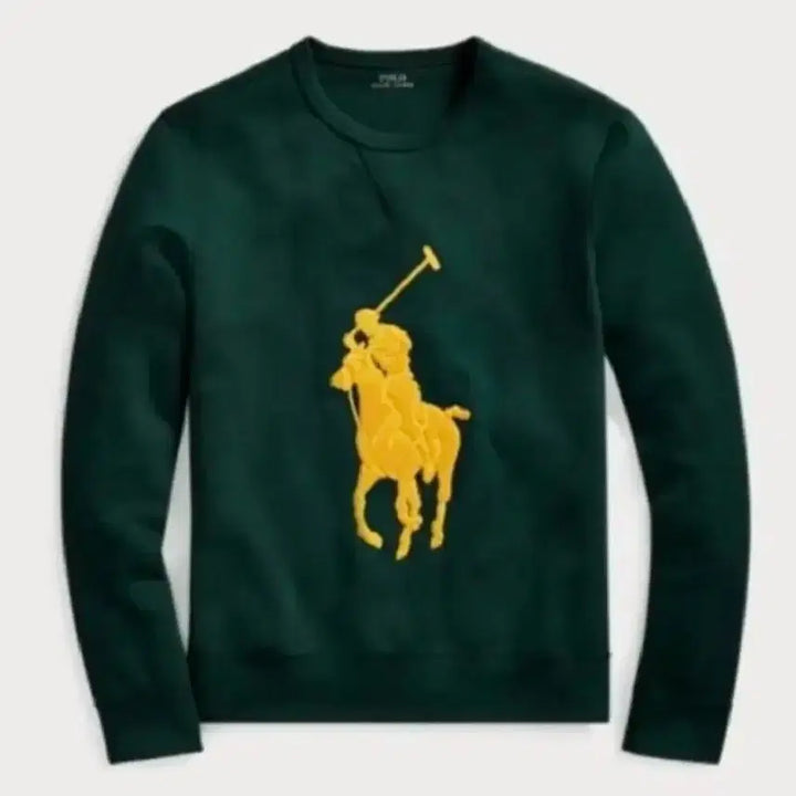 [BUNJANG] Polo Ralph Lauren Big Pony Sweatshirt Green L / 폴로 랄프로렌 빅포니 맨투맨 그린 L 새상품