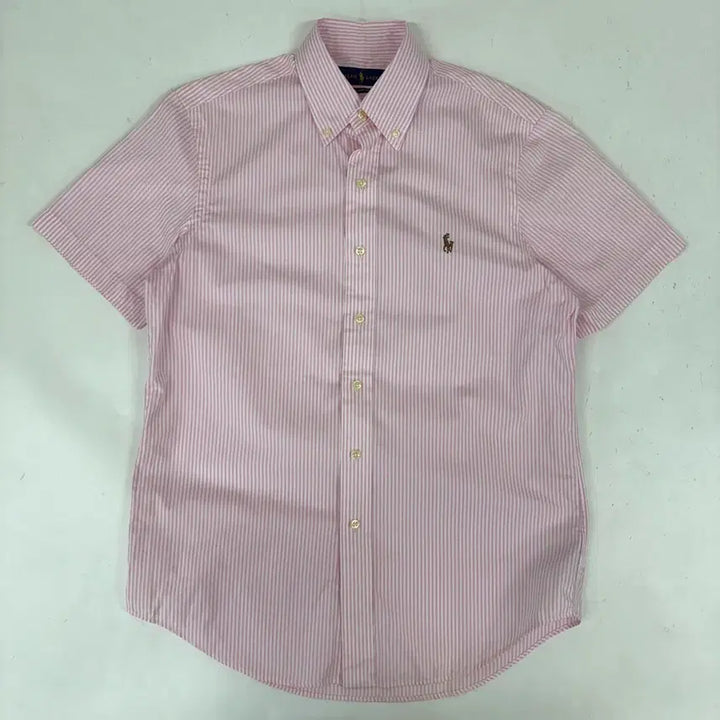 [BUNJANG] Polo Pink Short Sleeve Shirt / 폴로 반팔 셔츠