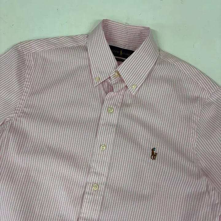 [BUNJANG] Polo Pink Short Sleeve Shirt / 폴로 반팔 셔츠