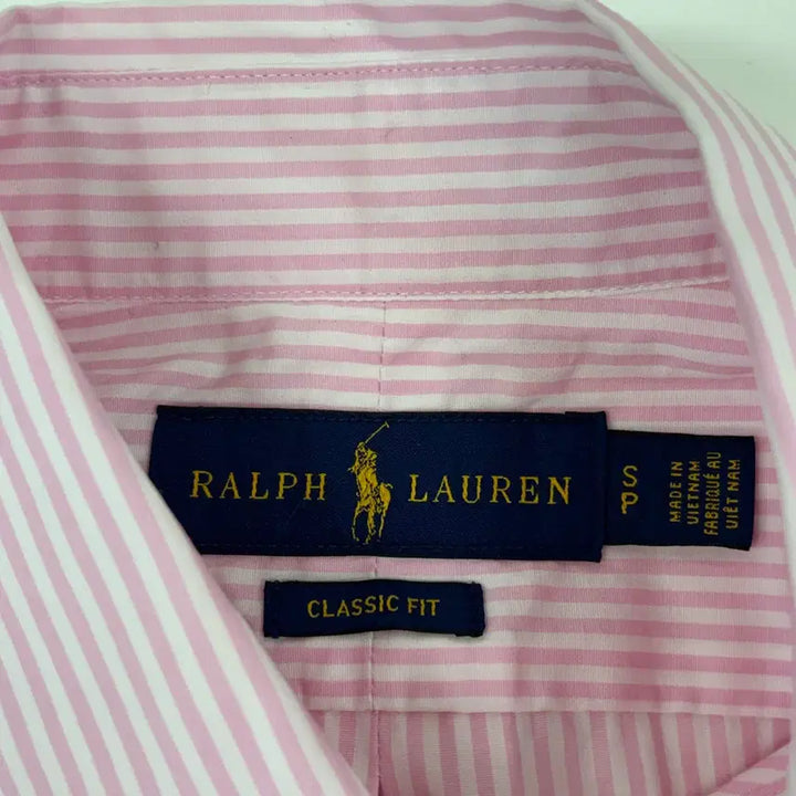 [BUNJANG] Polo Pink Short Sleeve Shirt / 폴로 반팔 셔츠