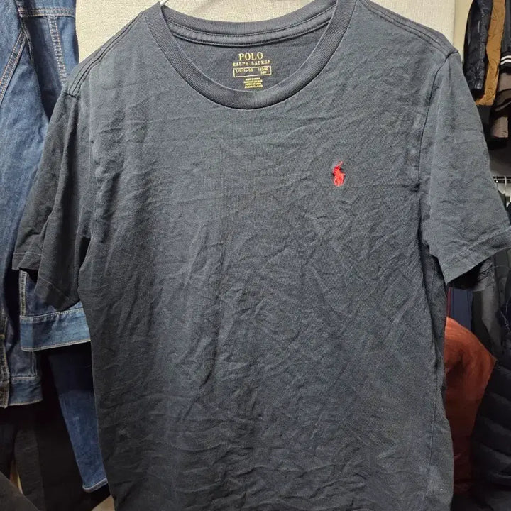 [BUNJANG] Polo Ralph Lauren Black Short Sleeve T-shirt / 폴로 랄프로렌 블랙 반팔 티셔츠