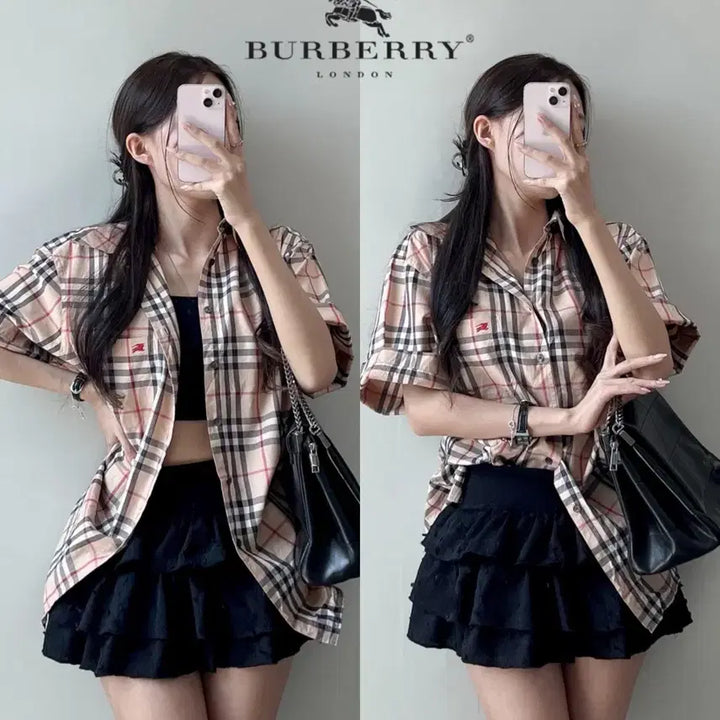 [SOLD OUT] 버버리 반팔 셔츠