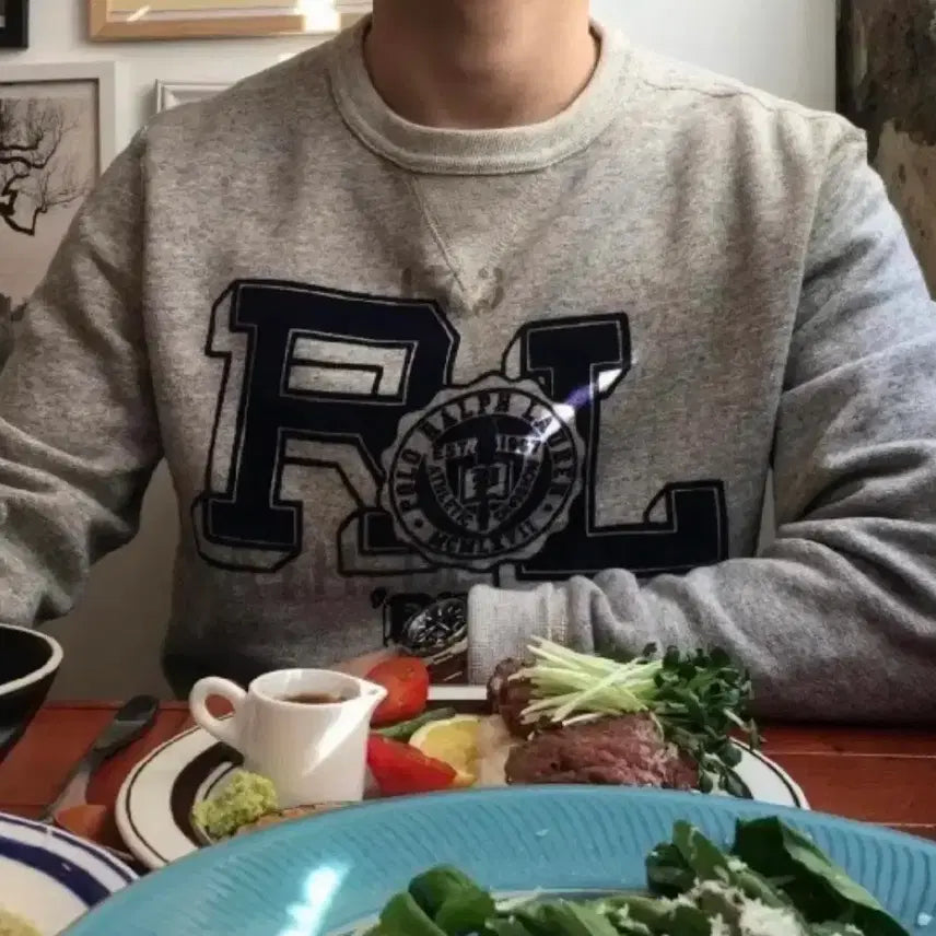 [BUNJANG] Polo Long Sleeve Sweatshirt M / 폴로 롱슬리브 스웨트 셔츠 M 새상품