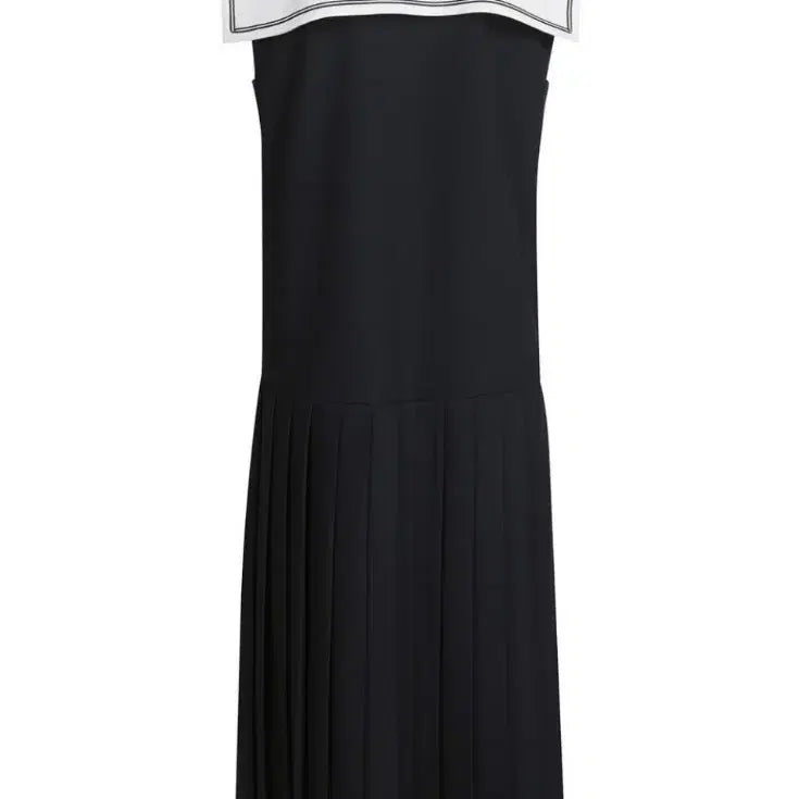 [BUNJANG] Lucky Chouette Sailor Collar Long Dress / 럭키슈에뜨  원피스