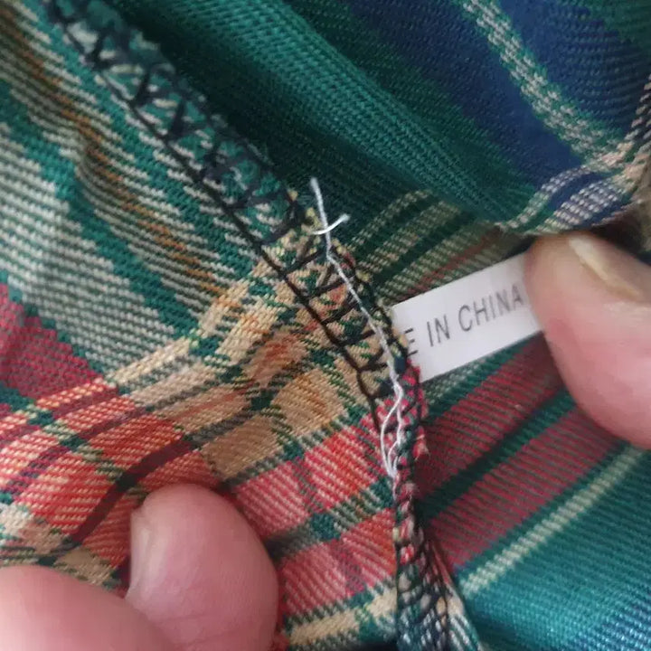 [BUNJANG] Checkered Shirt Size 7 / 체크 남방 7사이즈