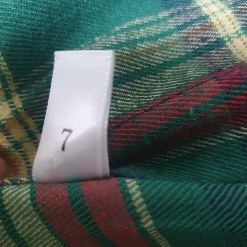 [BUNJANG] Checkered Shirt Size 7 / 체크 남방 7사이즈