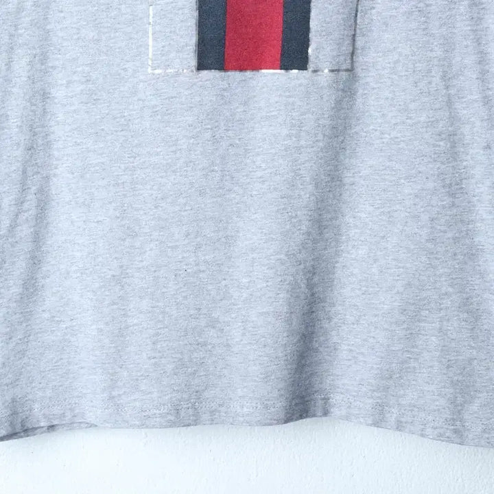 [BUNJANG] Tommy Hilfiger Gray T-shirt (XL-2XL) / W(XL-2XL) 타미힐피거 반팔 티셔츠 빅사이즈 그레이-185EA