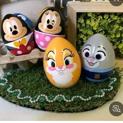 [BUNJANG] Disney Character Marble Rolling Keychain / 일본 도코 디즈니 캐릭터 구슬 구르기 키링