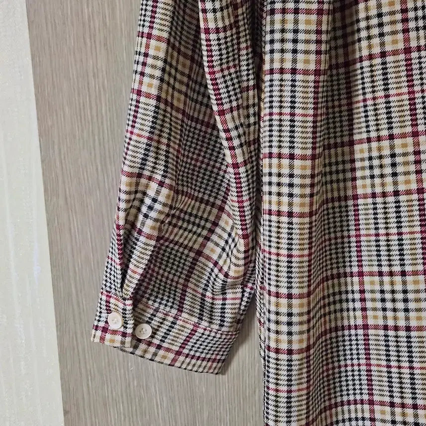 [BUNJANG] Checkered Long Dress / 체크 롱 원피스 프릴 디자인 시원한소재55~66