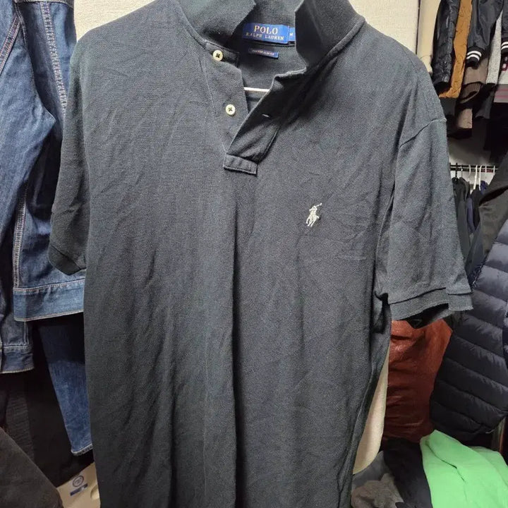 [SOLD OUT] 폴로 랄프로렌 블랙 반팔 카라티