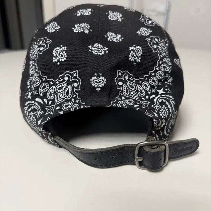 [BUNJANG] Supreme Bandana Camp Cap Black SS21 / 21ss 슈프림 반다나 캠프캡 블랙