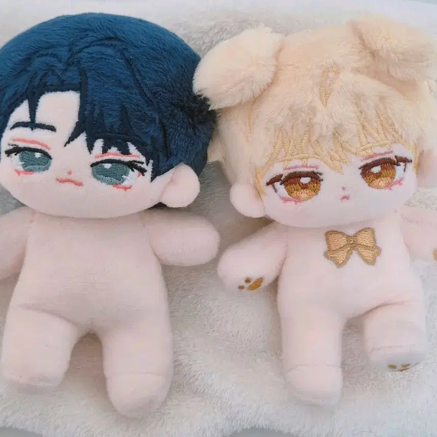 [SOLD OUT] 데못죽 10cm 청려 박문대 솜인형 흑솜려 리본뭉대 일괄