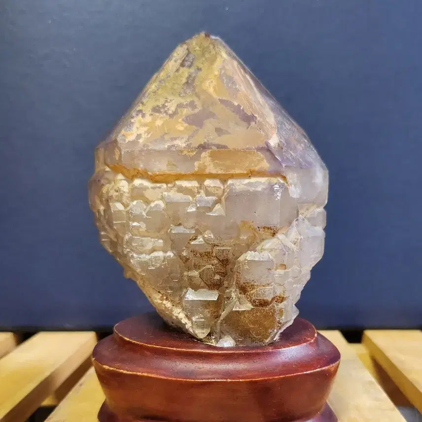 [BUNJANG] Zimbabwe Elestial Amethyst Point / 짐바브웨 엘레스티얼 자수정 포인트 수석