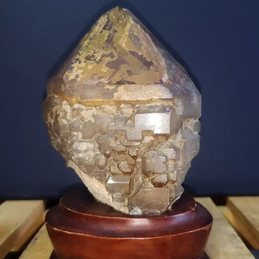[BUNJANG] Zimbabwe Elestial Amethyst Point / 짐바브웨 엘레스티얼 자수정 포인트 수석