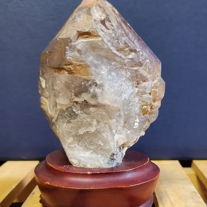[BUNJANG] Zimbabwe Elestial Amethyst Point / 짐바브웨 엘레스티얼 자수정 포인트 수석