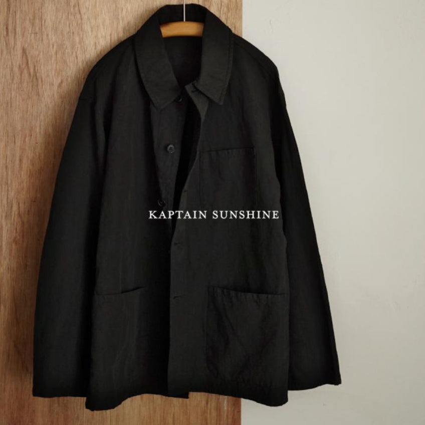 [SOLD OUT] [4/새상품] 26SS 캡틴선샤인 가바 프렌치 워크셔츠 자켓