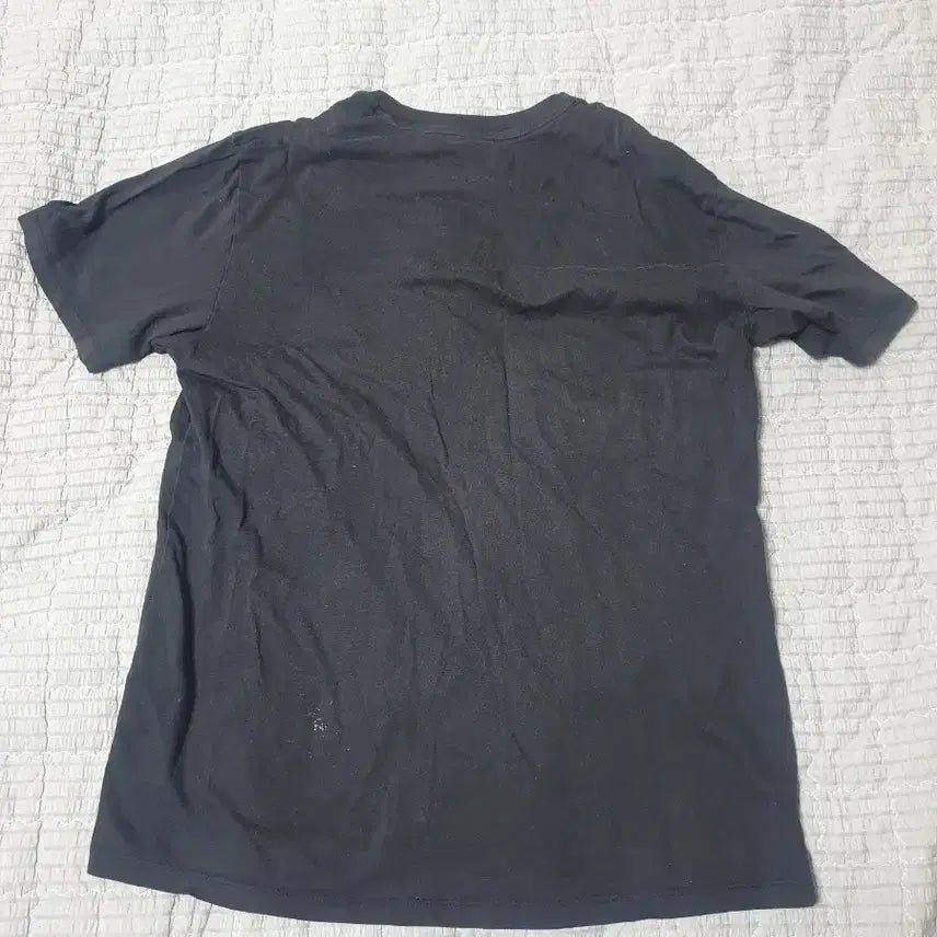 [BUNJANG] Uniqlo Basic Black Short Sleeve T-Shirt Size L / 유니클로 블랙 반팔티 L사이즈