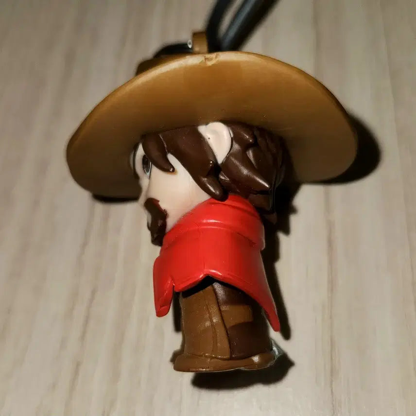 [BUNJANG] Overwatch Cole Cassidy Figure Keychain / 오버워치 콜 캐서디 백행거 피규어 키링