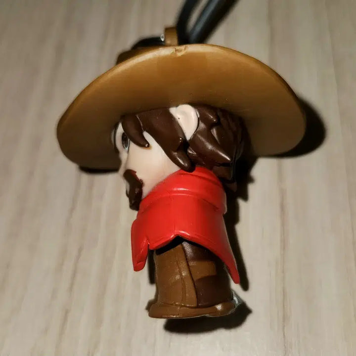 [BUNJANG] Overwatch Cole Cassidy Figure Keychain / 오버워치 콜 캐서디 백행거 피규어 키링