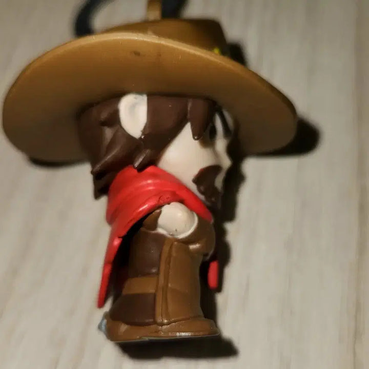 [BUNJANG] Overwatch Cole Cassidy Figure Keychain / 오버워치 콜 캐서디 백행거 피규어 키링