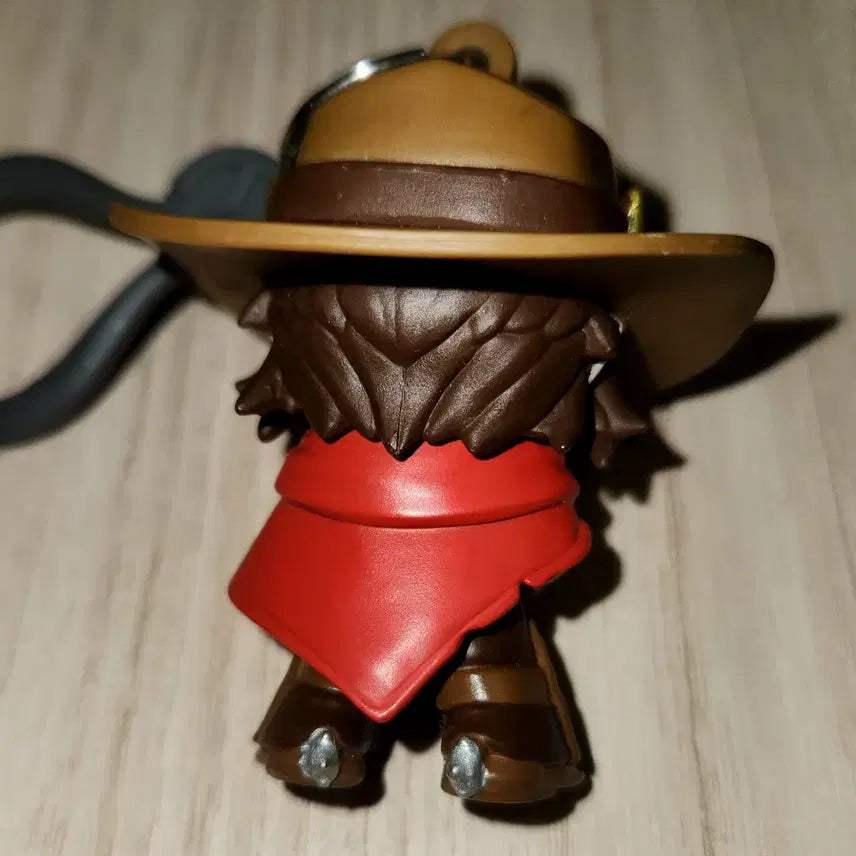 [BUNJANG] Overwatch Cole Cassidy Figure Keychain / 오버워치 콜 캐서디 백행거 피규어 키링