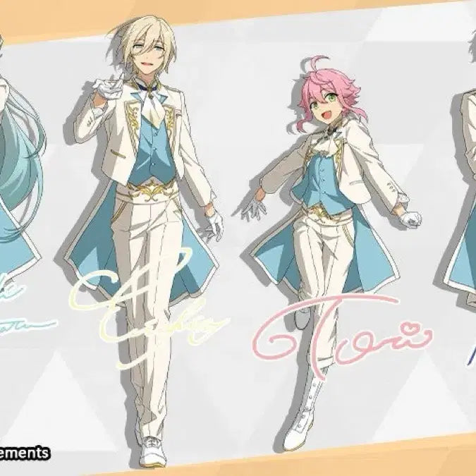 [BUNJANG] Ensemble Stars Himemiya Torri New Unit Costume Cosplay Set / 앙스타 히메미야 토리 신유닛복 코스프레