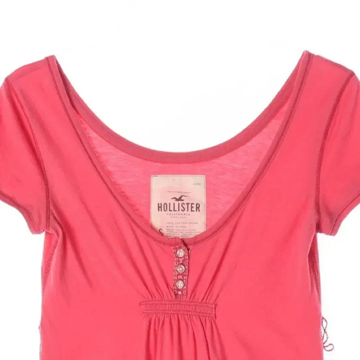 [BUNJANG] Hollister Pink Blouse Kids-S / HOLLISTER 홀리스터 핑크 블라우스 KIDS-S