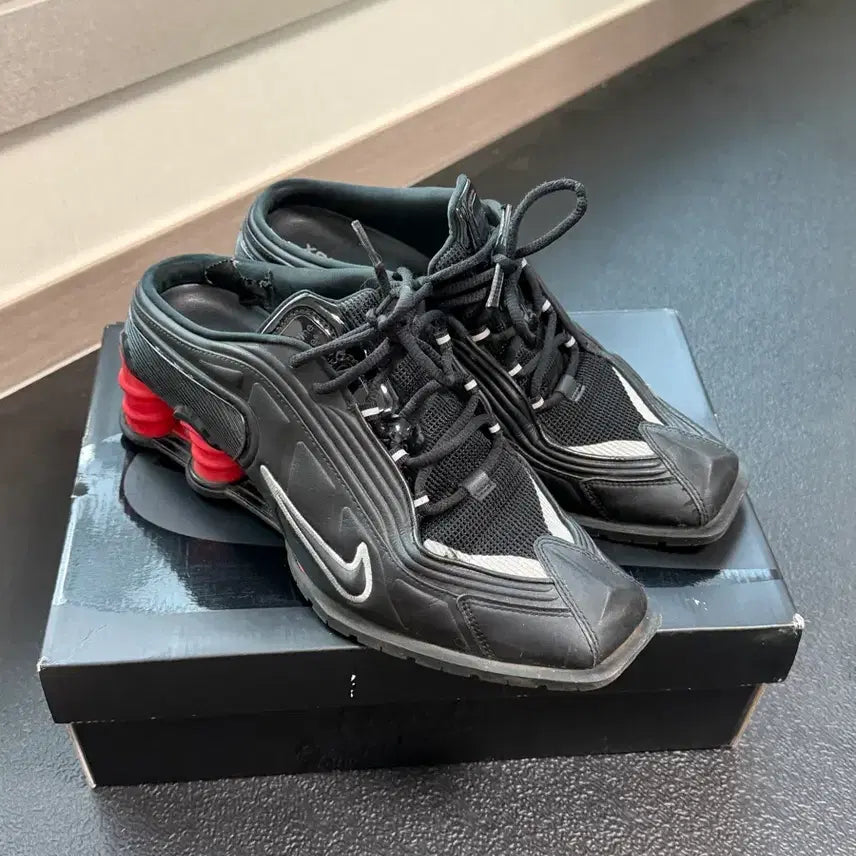 [BUNJANG] Nike x Martine Rose Shox MR4 Black / 나이키 마틴로즈 샥스 MR4 블랙 260