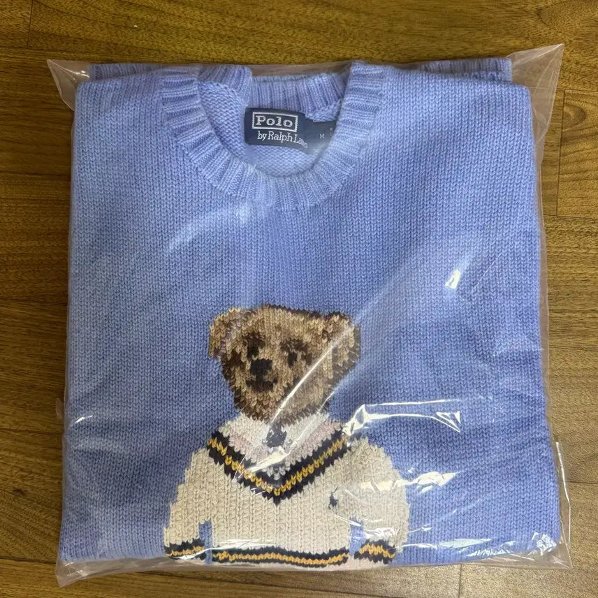 [BUNJANG] Polo Ralph Lauren Bear Knit Sweater - M / 폴로 베어스웨터 M