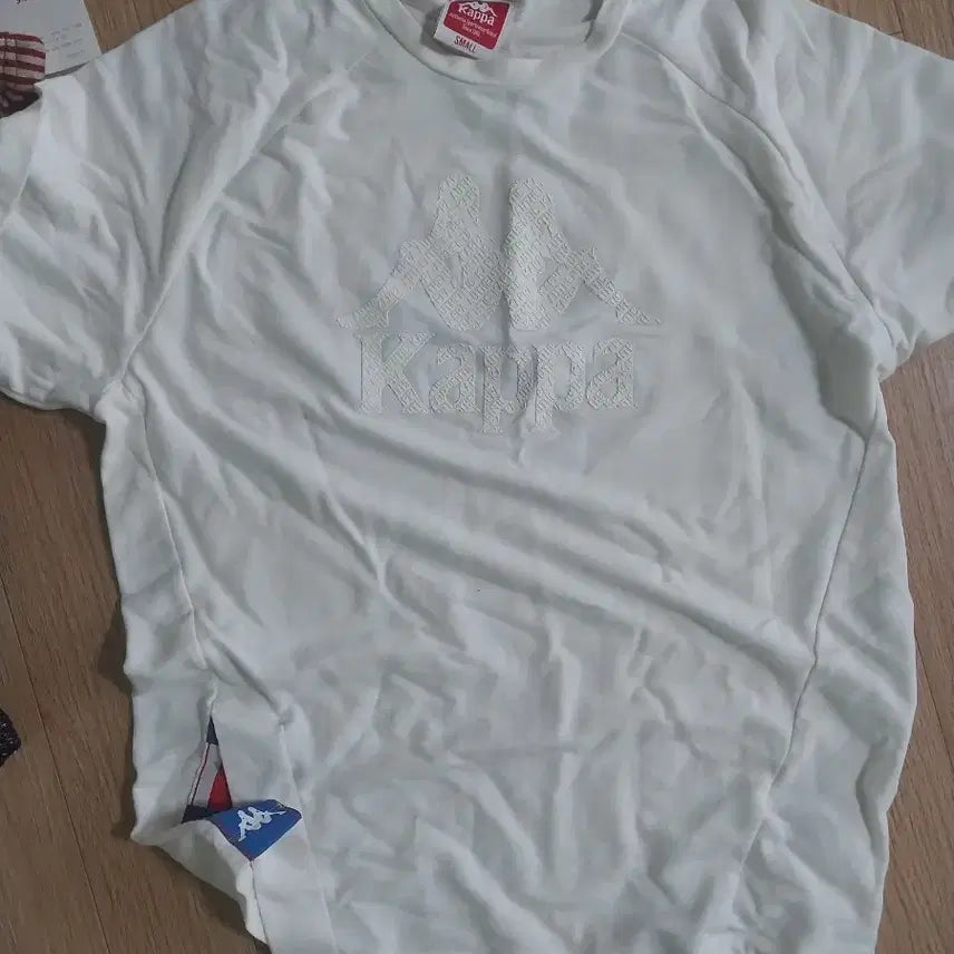 [BUNJANG] Kappa T-Shirt Small White / 카파  티셔츠