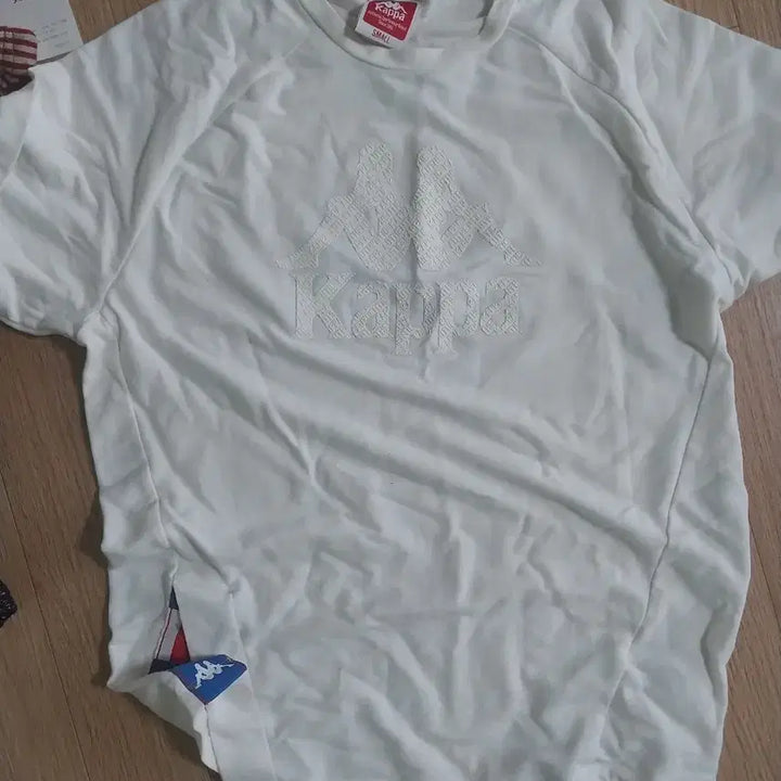 [BUNJANG] Kappa T-Shirt Small White / 카파  티셔츠