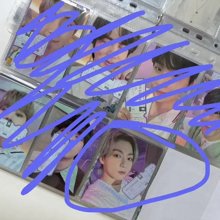 [BUNJANG] BTS Jungkook Small Photocard Bundle (Including POB) / 방탄 정국 소우주 미니포카 9장 드볼(특전 포카 포함)