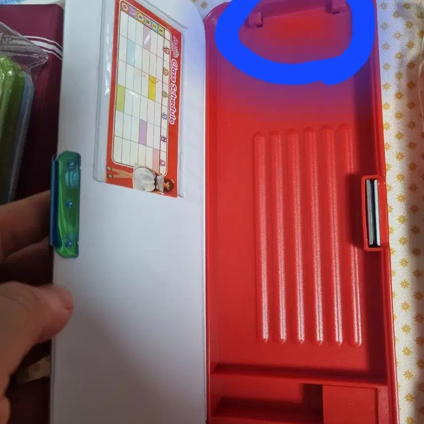 [BUNJANG] Vintage Mammoa Transforming Robot Pencil Case Set / 빈티지 맘모아 변신 로보트/미미 프린세스 필통