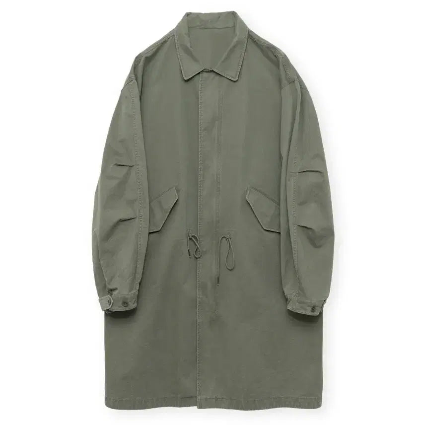 [BUNJANG] Brown Yak 26ss Washed Field Coat Olive / [4]브라운야드 26ss 워시드 필드코트 올리브 새제품