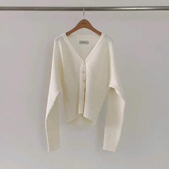 [BUNJANG] Vicini Malagadyigan Cardigan Ivory / 바이씨니 말라가디건 아이보리