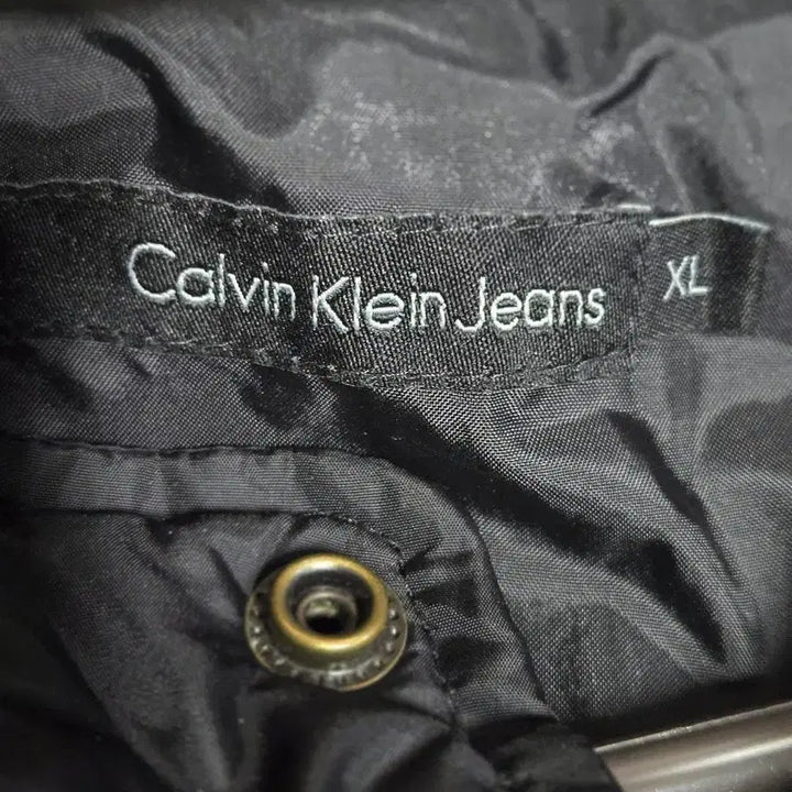 [BUNJANG] Calvin Klein Black Puffer Padding Jumper / 캘빈클라인 블랙 푸퍼 패딩 점퍼