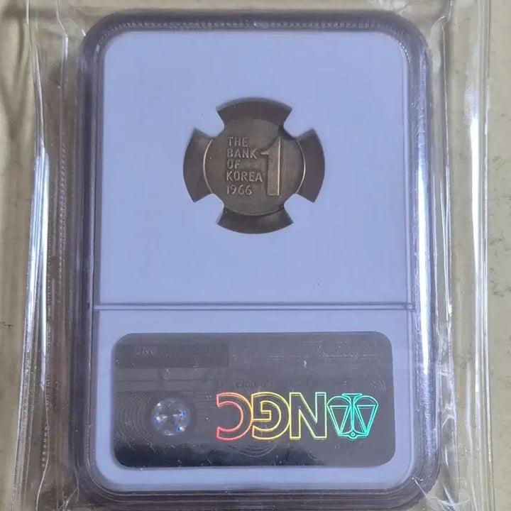 [BUNJANG] 1966 One Won Coin UNC Grade / 초판 1966년 1주화 UNC 등급