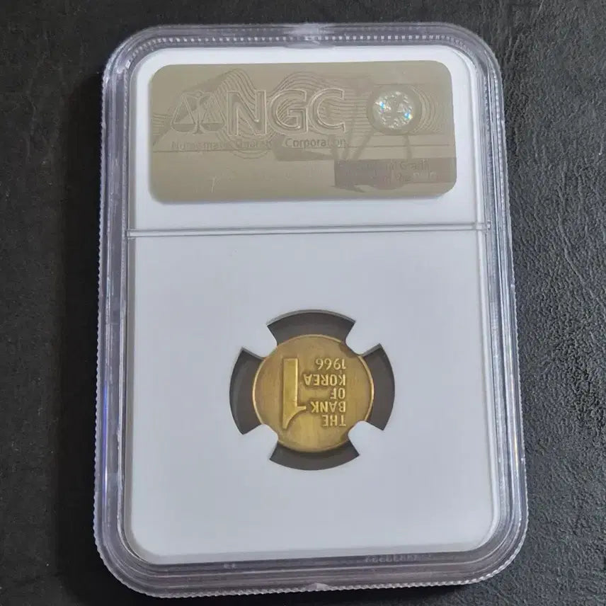 [BUNJANG] 1966 One Won Coin UNC Grade / 초판 1966년 1주화 UNC 등급