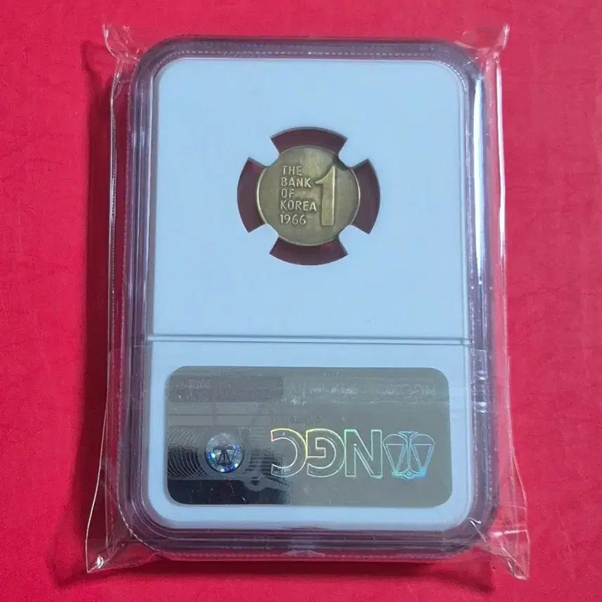 [BUNJANG] 1966 One Won Coin UNC Grade / 초판 1966년 1주화 UNC 등급
