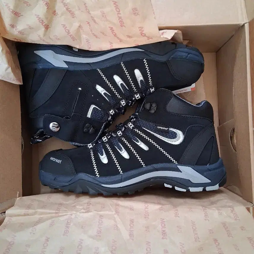 [BUNJANG] Worket Black Work Shoes / worket 워켓 블랙 작업화