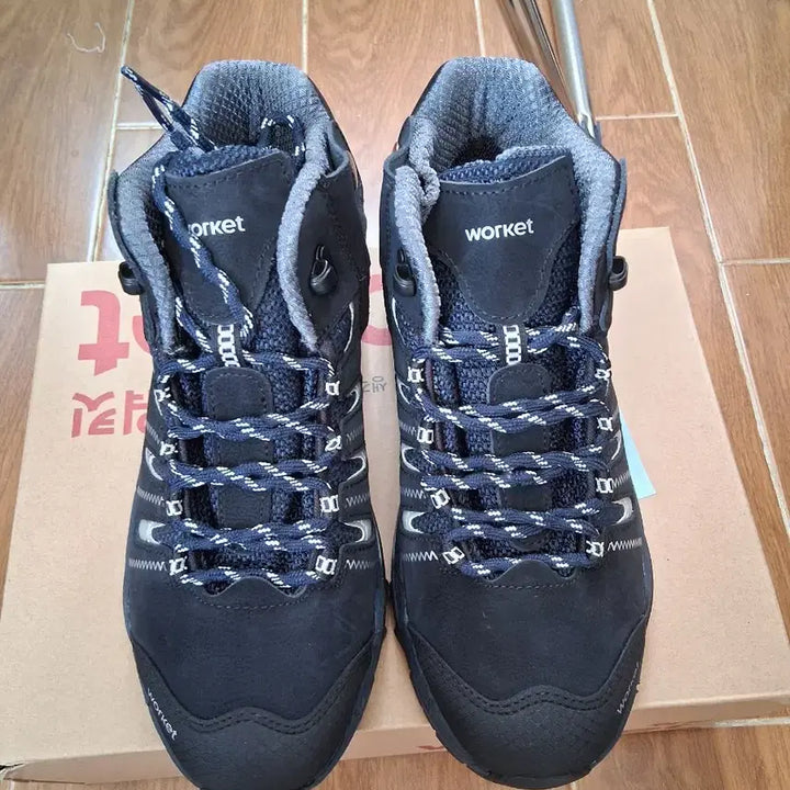 [BUNJANG] Worket Black Work Shoes / worket 워켓 블랙 작업화