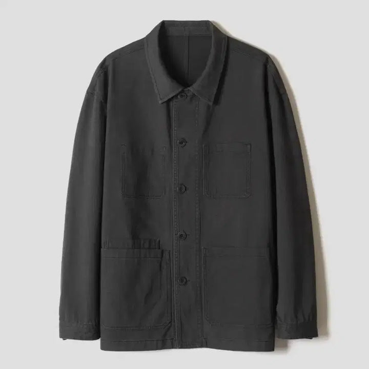 [BUNJANG] 48 Wash French Work Jacket / [48] 포커페이스 워시드 프렌치 워크 자켓