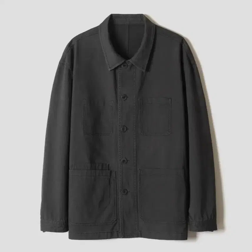[BUNJANG] 48 Wash French Work Jacket / [48] 포커페이스 워시드 프렌치 워크 자켓