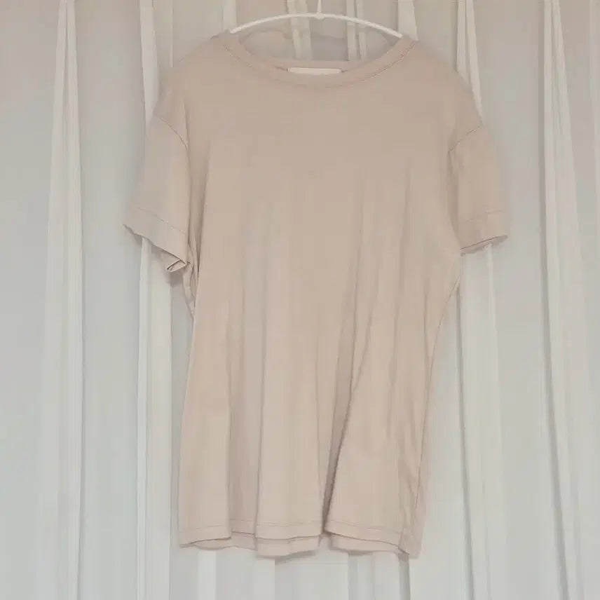 [SOLD OUT] 위다WIDA 반팔 티셔츠 핑크베이지