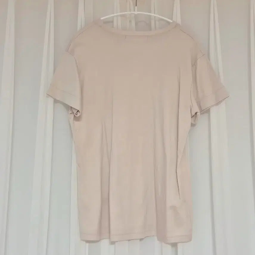 [SOLD OUT] 위다WIDA 반팔 티셔츠 핑크베이지