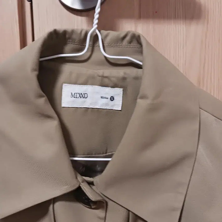 [BUNJANG] Mizzo Trench Coat Khaki S / 미쪼 트렌치 카키s