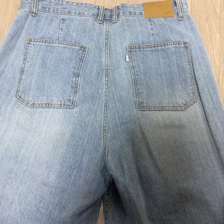[BUNJANG] US Youth Wide Bermuda Pants Light Blue / L)유스 와이드 버뮤다 팬츠 라이트 블루